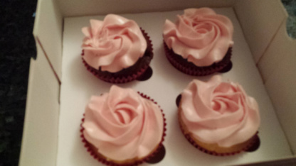 6 Gedecoreerde cupcakes - Afbeelding 4