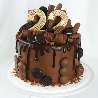 Chocolade Drip Taart - Afbeelding 3