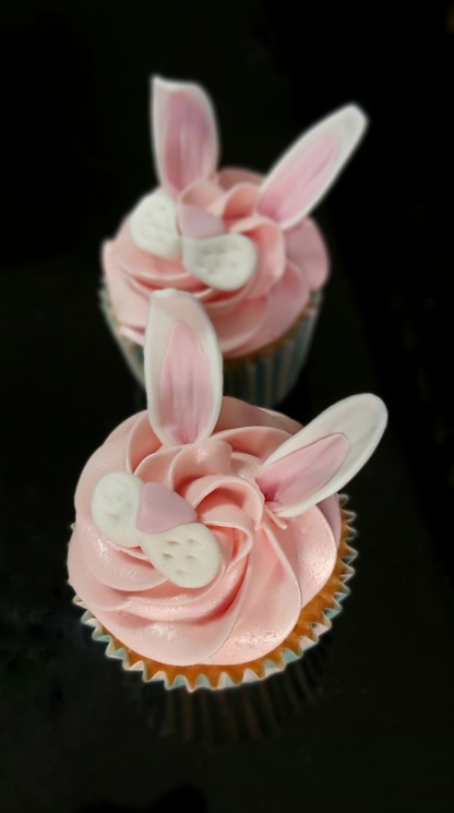 6 Gedecoreerde cupcakes