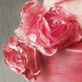 Artistieke Rozen van eetbaar papier